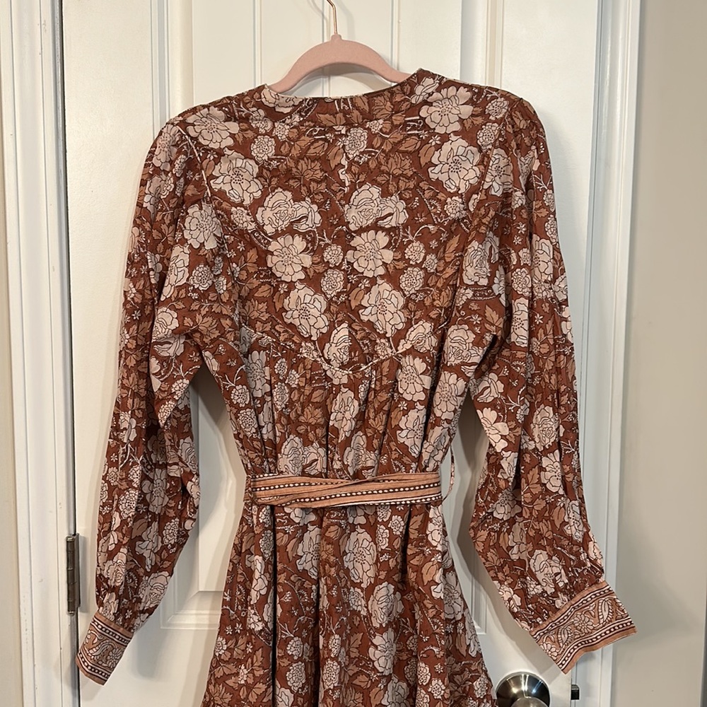 Cleobella Lennox Mini Dress Rhada Block Print Size Small - Picture 5 of 8